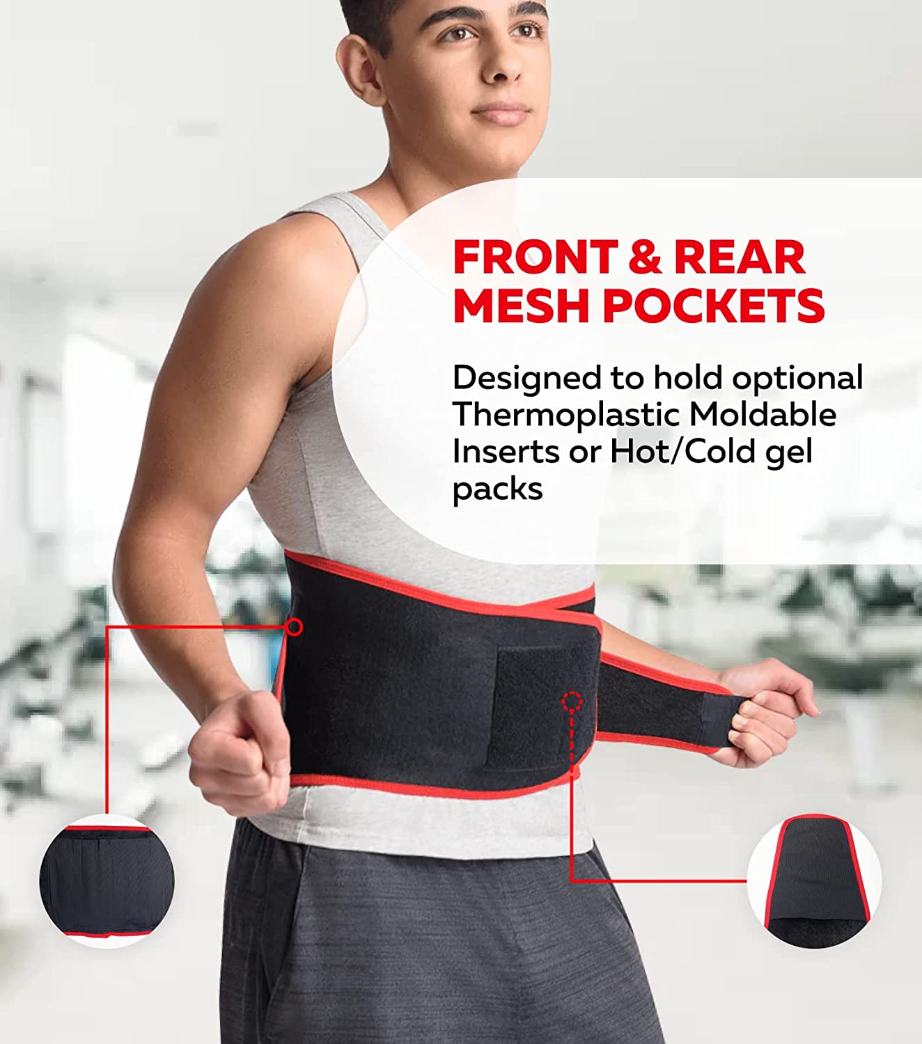 MAXAR Work Belt - Lumbar Support Back Brace