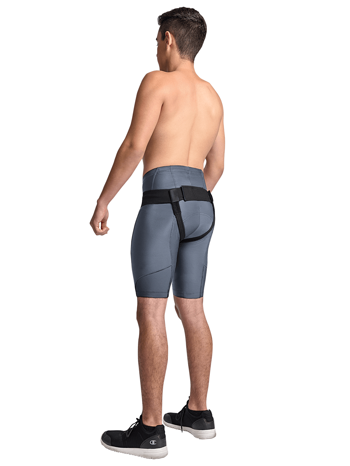 ITA-MED Hernia Support - Double Sided with Removable Inserts Beige, Beige